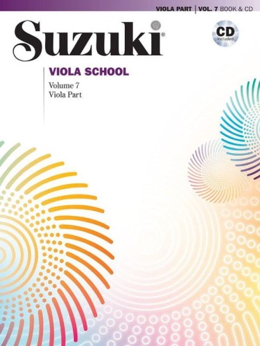 Suzuki Viola School 7 (+ płyta CD) - William Preucil - podręcznik do nauki gry na altówce metodą Suzuki
