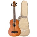 Flight DUBS Electro-Acoustic Bass Ukulele Mahogany - ukulele basowe elektro-akustyczne z pokrowcem