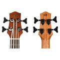 Flight DUBS Electro-Acoustic Bass Ukulele Mahogany - ukulele basowe elektro-akustyczne z pokrowcem
