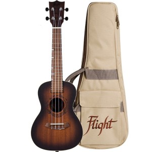 Flight Gemstone DUC380 Amber - ukulele koncertowe + pokrowiec