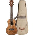 Flight Supernatural DUC410 Quilted Ash - ukulele koncertowe z pokrowcem
