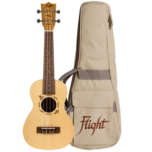Flight DUC525 SP/ZEB - ukulele koncertowe z pokrowcem