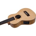 Flight DUC525CEQ Spruce Zebrawood - ukulele koncertowe z elektroniką + pokrowiec