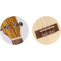 Flight DUS320 CEQ Spruce Zebrawood - ukulele sopranowe z elektroniką aktywną i pokrowcem