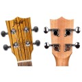 Flight DUS320 CEQ Spruce Zebrawood - ukulele sopranowe z elektroniką aktywną i pokrowcem