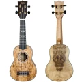 Flight DUS410 Quilted Ash - ukulele sopranowe + pokrowiec