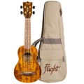 Flight DUS445 Gloss Acacia - ukulele sopranowe z pokrowcem