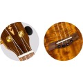 Flight DUS445 Gloss Acacia - ukulele sopranowe z pokrowcem