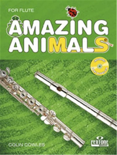 Colin Cowles: Amazing Animals for Flute (+ płyta CD) - nuty na flet poprzeczny