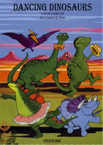 Colin Cowles: Dancing Dinosaurs for Clarinet and Piano - nuty na klarnet z fortepianem