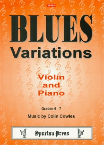 Colin Cowles: Blues Variations for Violin and Piano - nuty na skrzypce z fortepianem
