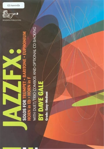 Dave Gale: JAZZFX for Horn in Eb (+ płyta CD) - nuty na waltornię (róg) w stroju Es