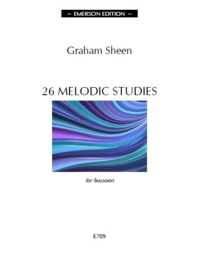 Graham Sheen: 26 Melodic Studies for Bassoon - nuty na fagot