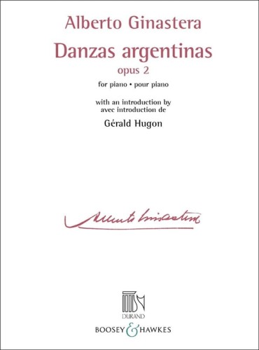 Alberto Ginastera: Danzas argentinas op. 2 pour Piano - tańce argentyńskie - nuty na fortepian