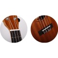 Flight NUP310 Pineapple Sapele - ukulele sopranowe ananas z pokrowcem