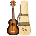 Flight Gemstone NUS380 Amber - ukulele sopranowe + pokrowiec