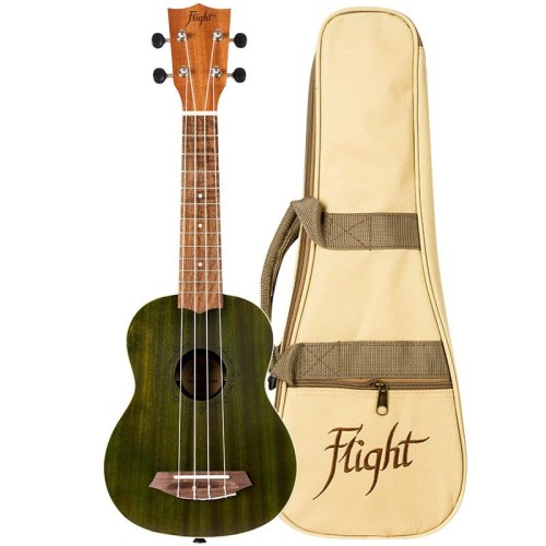 Flight Gemstone NUS380 Jade - ukulele sopranowe + pokrowiec