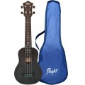 Flight TUS35 Black Travel ABS - ukulele sopranowe z pokrowcem