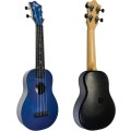Flight TUS35 Dark Blue Travel ABS - ukulele sopranowe z pokrowcem