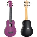 Flight TUS35 Purple Travel ABS - ukulele sopranowe z pokrowcem