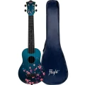 Flight TUSL32 Long Neck ABS Travel Sakura - ukulele koncertowe korpus sopranowy z pokrowcem