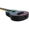Flight TUSL32 Long Neck ABS Travel Sakura - ukulele koncertowe korpus sopranowy z pokrowcem
