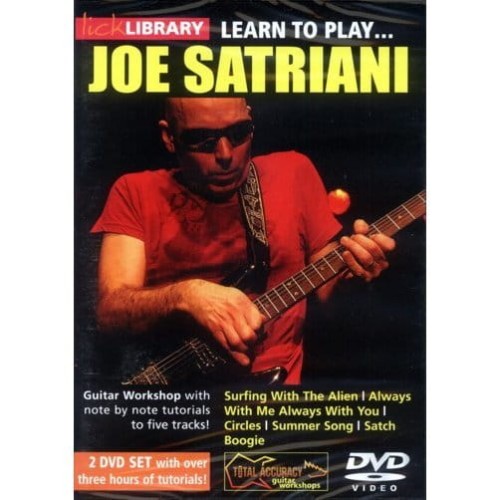 Lick Library - Learn To Play Joe Satriani - szkoła gry na gitarze elektrycznej (DVD)