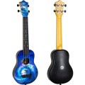 Flight TUSL40 Long Neck ABS Travel Space - ukulele w skali koncertowej korpus sopranowy i pokrowiec
