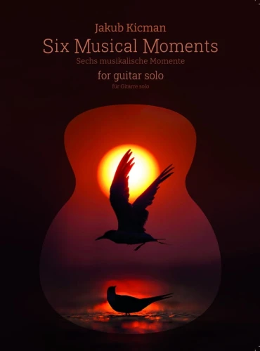 Jakub Kicman: Six Musical Moments for Guitar Solo - nuty na gitarę klasyczną