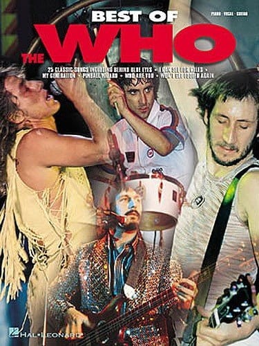 Best Of The Who - nuty na fortepian, melodia, akordy gitarowe, teksty