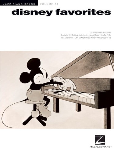 Jazz Piano Solos Volume 51: Disney Favorites - nuty na fortepian solo