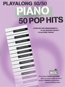 Playalong 50/50: Piano - 50 Pop Hits - nuty na fortepian (+ audio online)