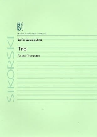 Sofija Gubajdulina: Trio for 3 Trumpets - nuty na trio trąbkowe