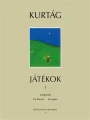 Gyorgy Kurtag: Jatekok 1 - Games I - nuty na fortepian solo