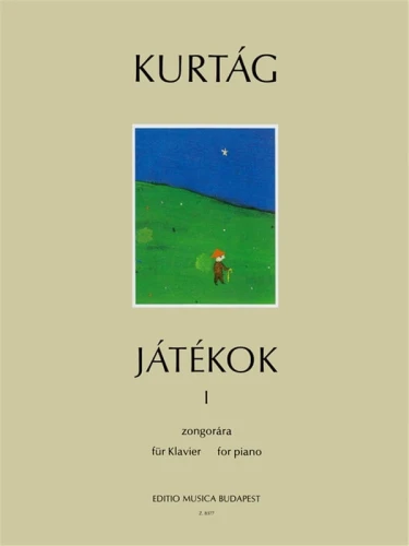 Gyorgy Kurtag: Jatekok 1 - Games I - nuty na fortepian solo