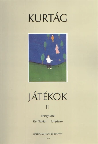 Gyorgy Kurtag: Jatekok 2 - Games II - nuty na fortepian solo