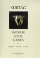 Gyorgy Kurtag: Jatekok 5 - Games V - nuty na fortepian solo