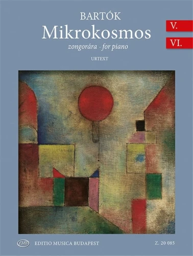 Bela Bartok: Mikrokosmos for Piano Volume 5 and 6 (Urtext) BB 105 - nuty na fortepian