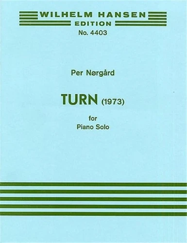 Per Norgard: Turn (1973) for Piano - nuty na fortepian