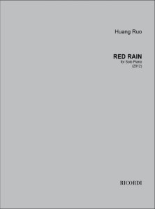 Huang Ruo: Red Rain (2012) for Solo Piano - nuty na fortepian