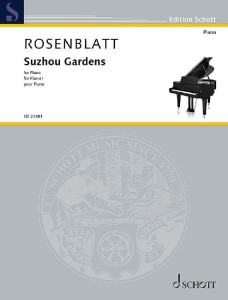 Alexander Rosenblatt: Suzhou Gardens for Piano - nuty na fortepian
