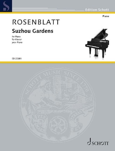 Alexander Rosenblatt: Suzhou Gardens for Piano - nuty na fortepian