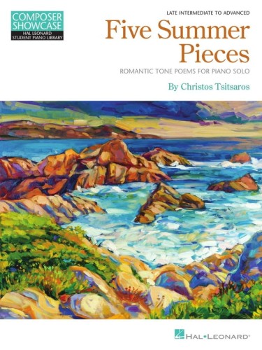 Composer Showcase: Christos Tsitsaros - Five Summer Pieces - nuty na fortepian