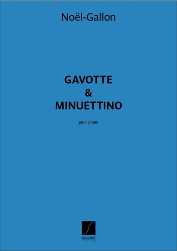 Noël Gallon: Gavotte et Minuettino pour Piano - nuty na fortepian