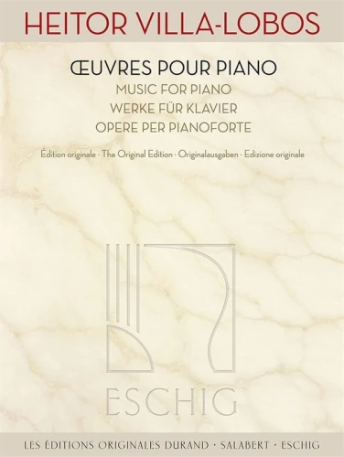 Heitor Villa-Lobos: Oeuvres pour Piano - nuty na fortepian