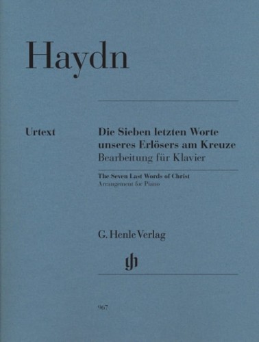Joseph Haydn: Die Sieben letzten Worte unseres Erlösers am Kreuze - Siedem Ostatnich Słów Chrystusa Na Krzyżu - nuty na fortepian