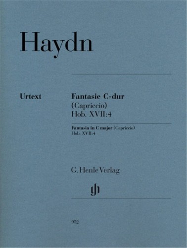 Joseph Haydn: Fantasie C-dur (Capriccio) Hob. XVII:4 - Fantasia in C major - fantazja - nuty na fortepian