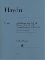 Joseph Haydn: Streichquartette VI - String Quartets 6 - kwartety smyczkowe op. 42 i pruskie op. 50 - nuty na kwartet smyczkowy
