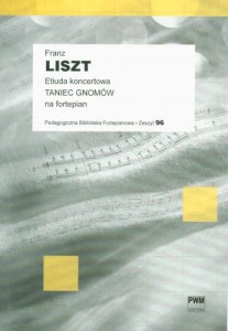 Franz (Ferenc) Liszt: Etiuda koncertowa - Taniec Gnomów - nuty na fortepian