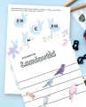 Wiosenne Łaminutki - arkusze z ćwiczeniami muzycznymi dla dzieci do wydruku (produkt cyfrowy - plik PDF)